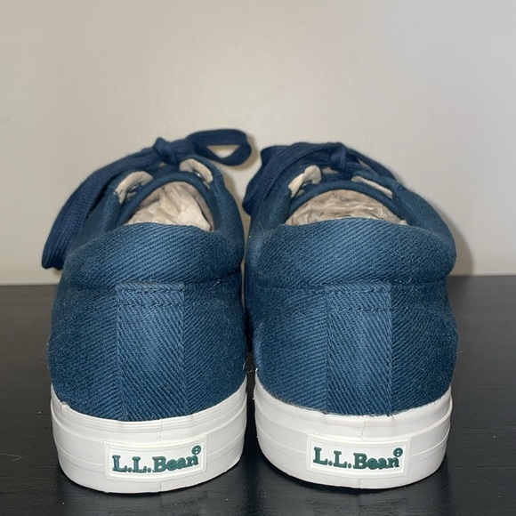 L.L. Bean Men’s Canvas Sneakers.  Top Siders.  Size 10.  Non marking soles. - Picture 5 of 14
